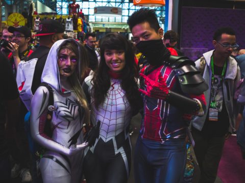 A group of people in different costume at San Diego Events
